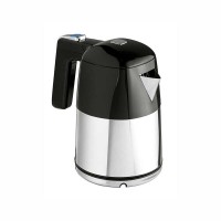 JVD Diva Stainless steel double layer kettle Chrome Black