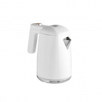 JVD Diva Stainless steel double layer kettle White