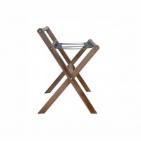 Wooden Backed Luggage Holder - Luggage Holder