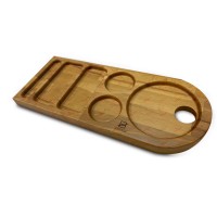 Wood Welcome Tray Eclipse